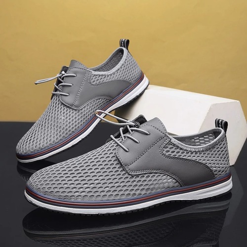 Gray shoes